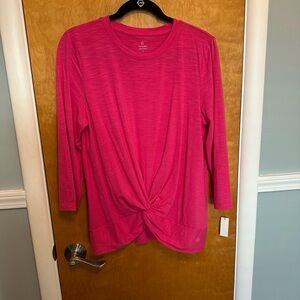 Talbots pink top. New With Tags